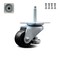 Service Caster Nylon Swivel Top Plate Floor Leveling Caster w/2" Diameter Black Wheel SCC-TPLV20S50-NYR-200-ZC - alternate 1